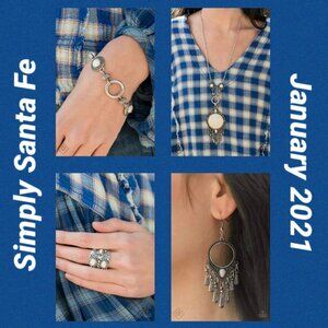 Paparazzi Jewelry Simply Santa Fe 2021 Exclusive